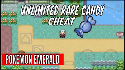 gameshark rare candy code emerald|rare candy emerald cheat code.